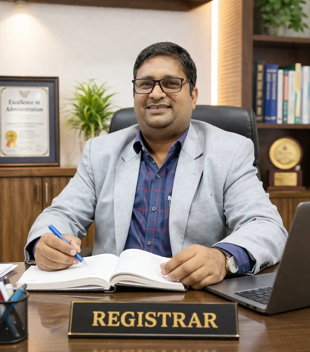 Dr. Virendra Kumar Swarnkar — Registrar